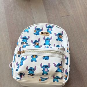 Lilo and Stitch Backpack - White and Blue